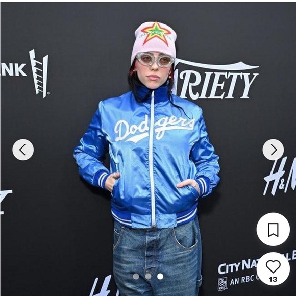 VINTAGE DODGERS jacket ladies - Picture 2 of 11